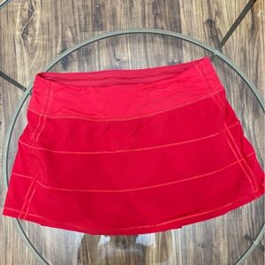 Lululemon Athletica Pace Rival Mid-Rise Skirt